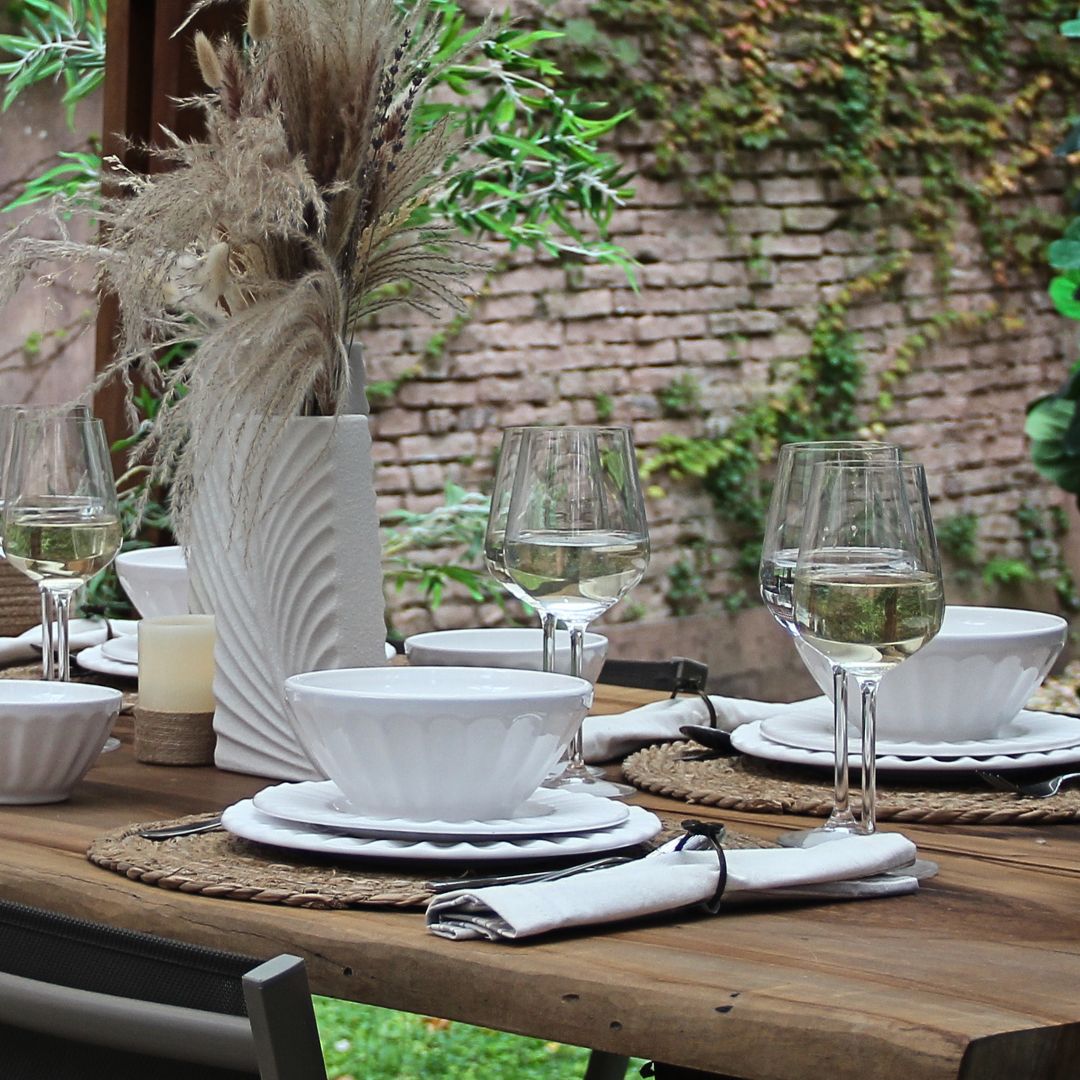 Juego 18 Piezas Facetado