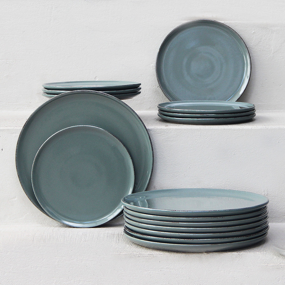 Juego 16 Piezas Positano Green Playos/Postre