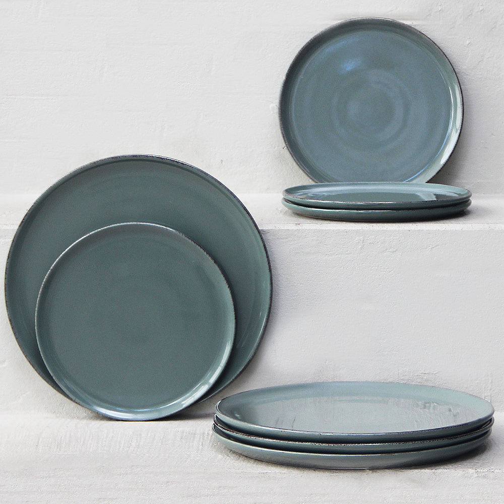 Juego 8 Piezas Positano Green Playos/Postre