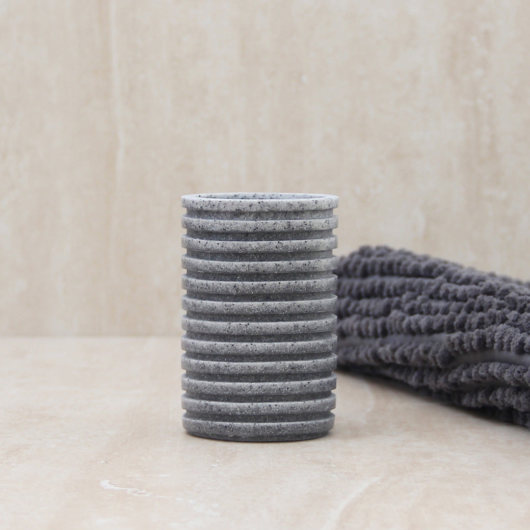 Dispenser Piedra Rayas Gris