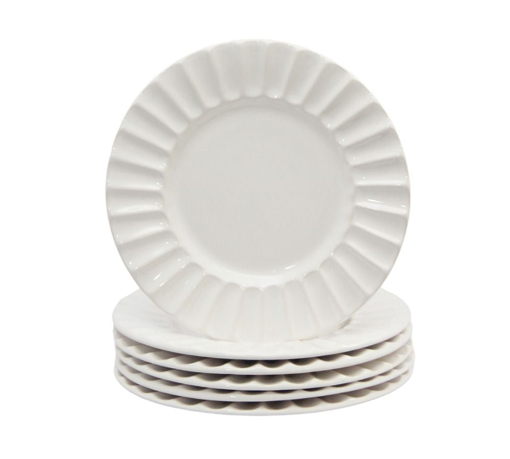 Pack 6 Platos Playos Facetado