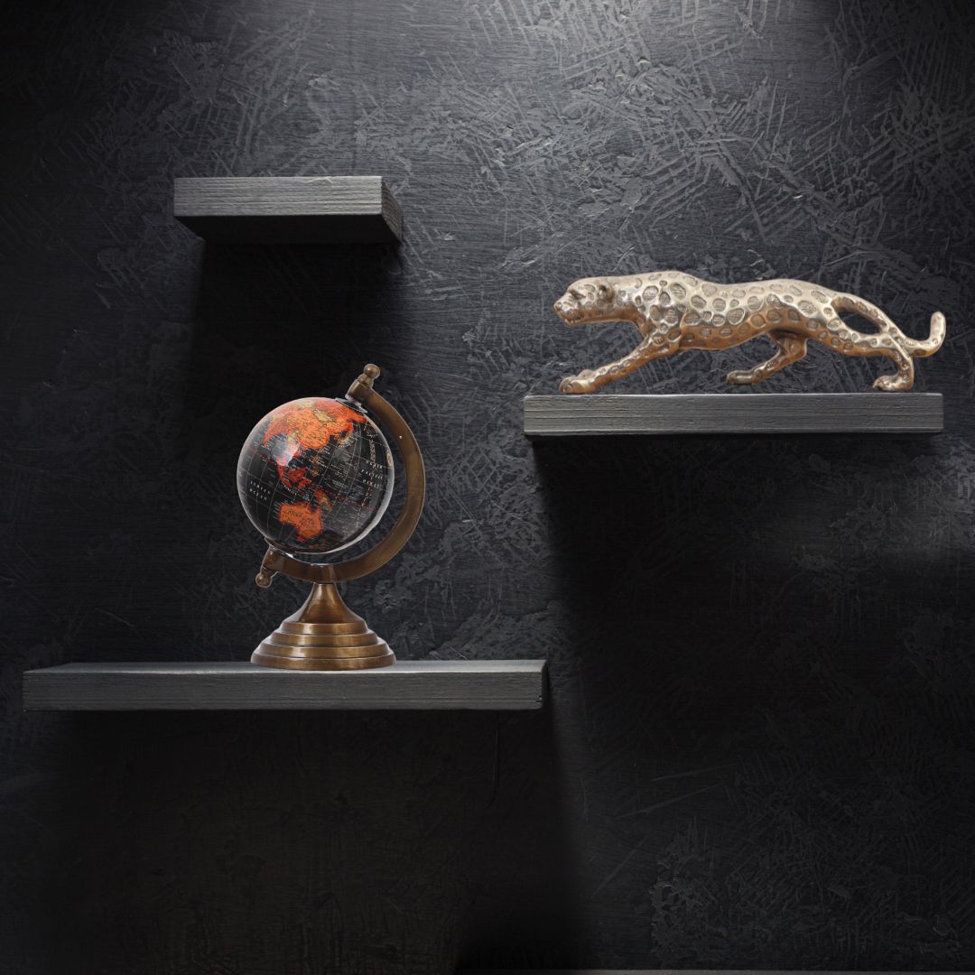 Globo Terraqueo Bronce 25 cm