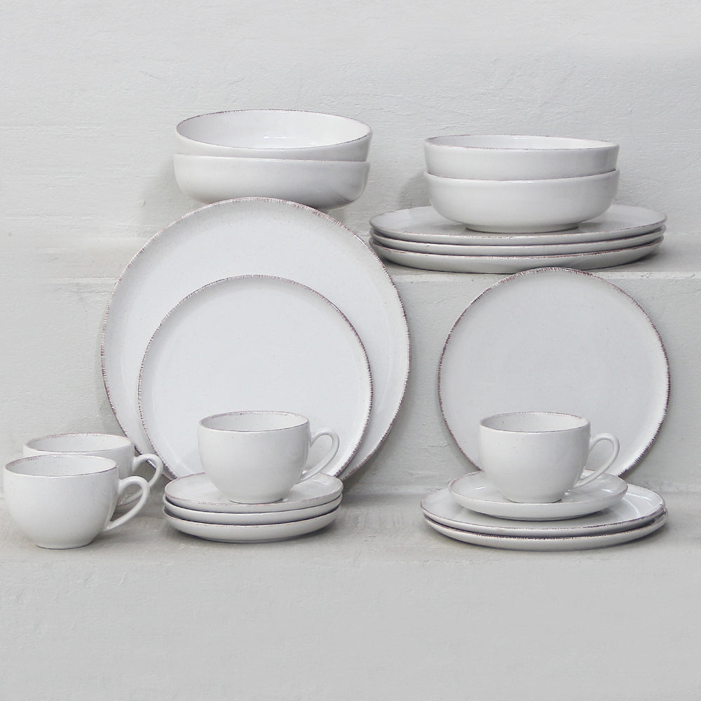 Juego 16 Piezas Positano Creem/Tazas de té