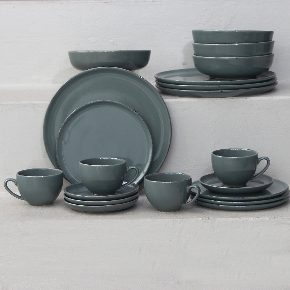 Juego 16 Piezas Positano Green/Tazas de té