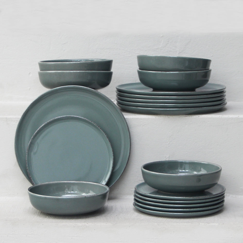 Juego 18 Piezas Positano Green