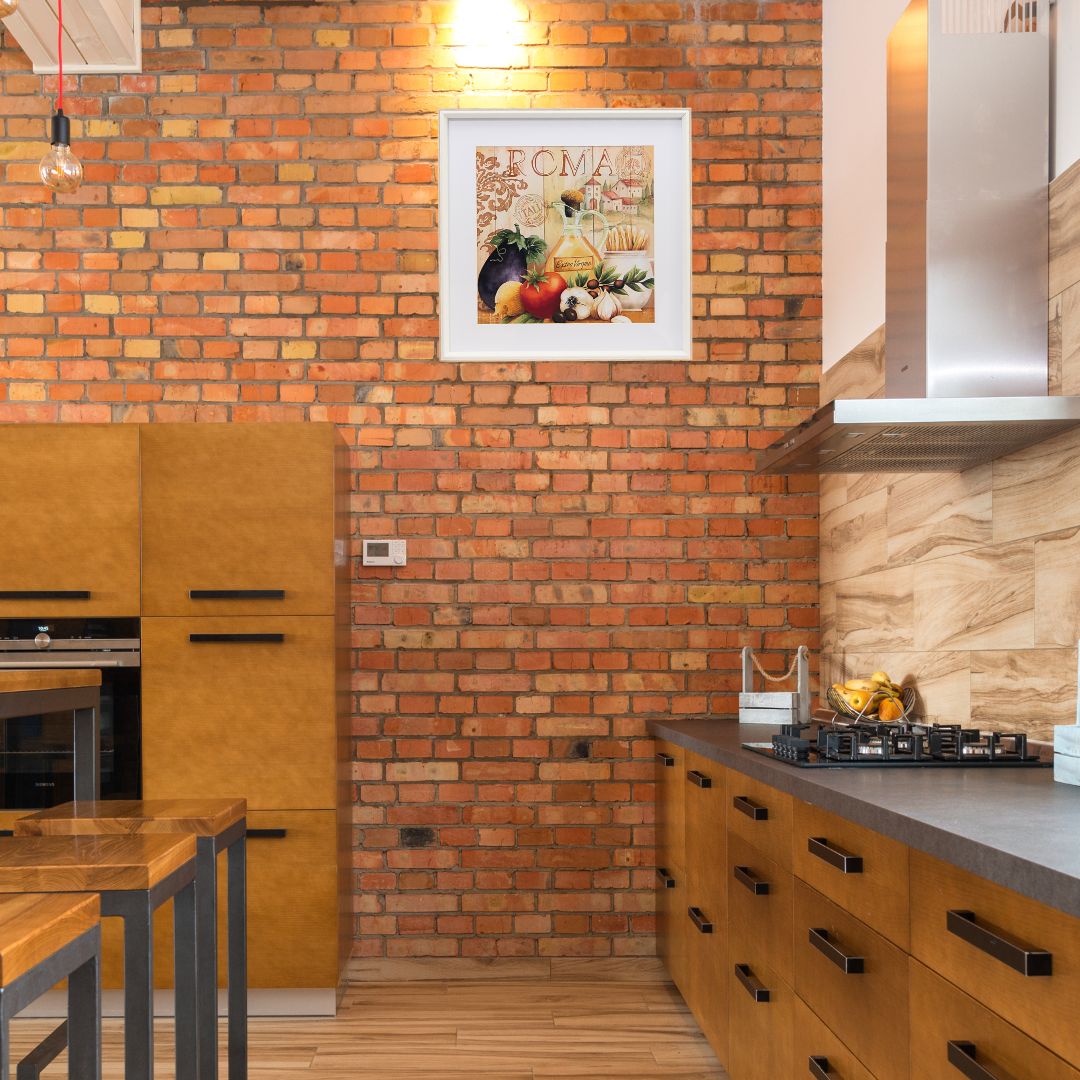 Cuadro Roma 40x40 cm Marco Claro