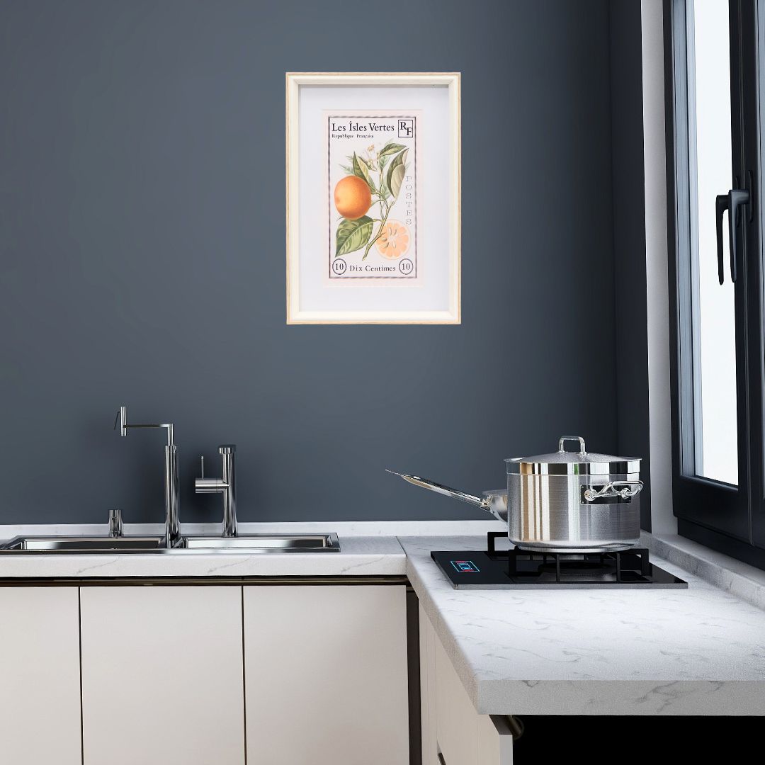 Cuadro Isles Vertes 20x30 cm Marco Claro