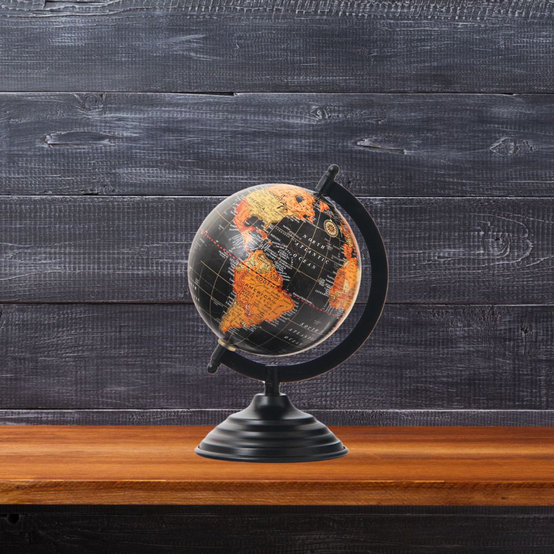 Globo Terraqueo Black 21 cm