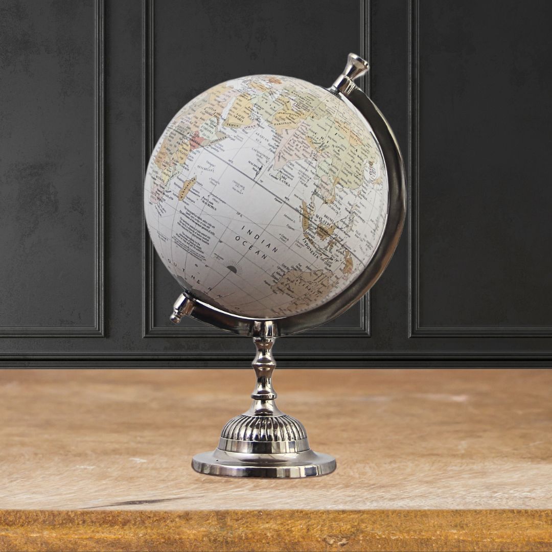 Globo Terraqueo White 46 cm