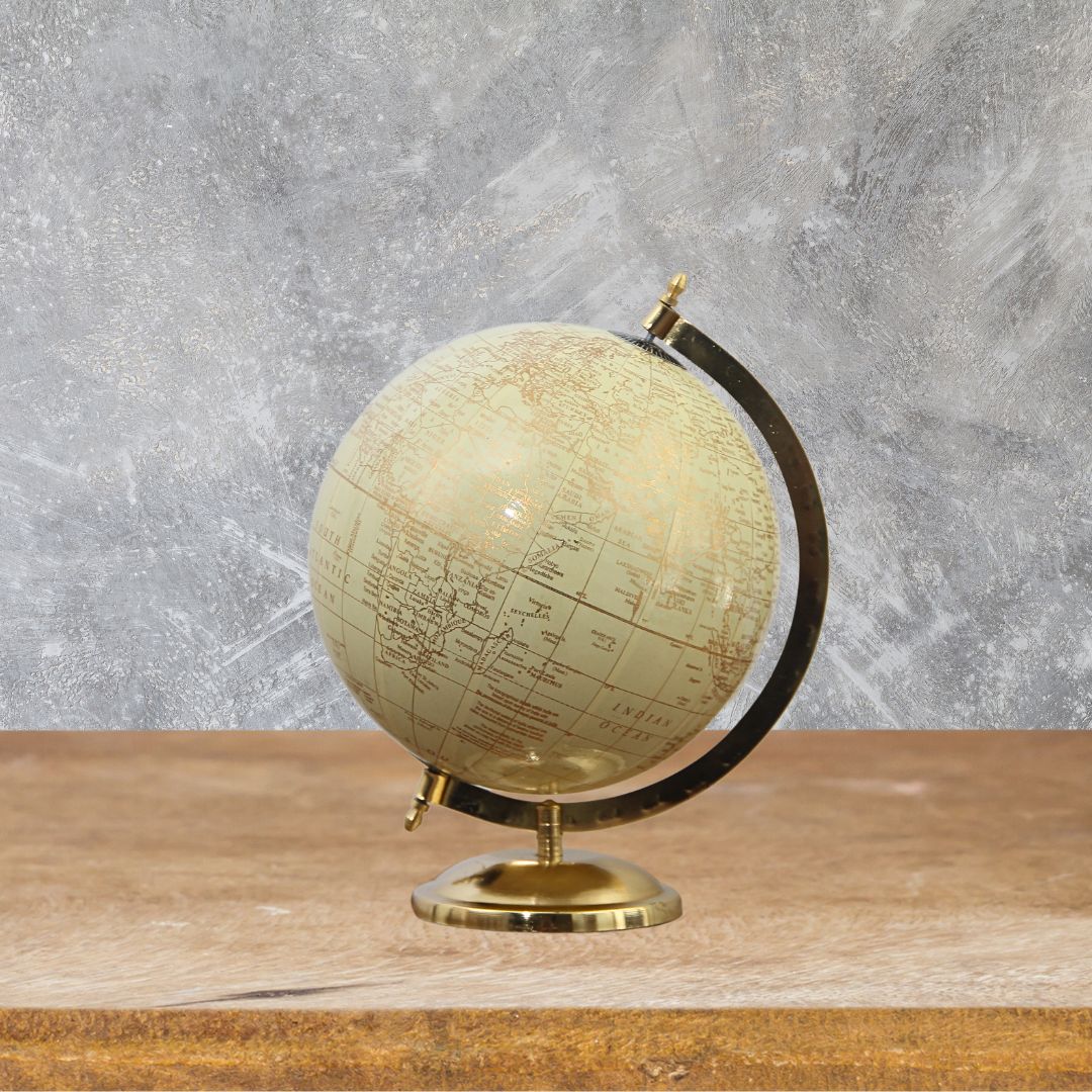 Globo Terraqueo Gold 27 cm