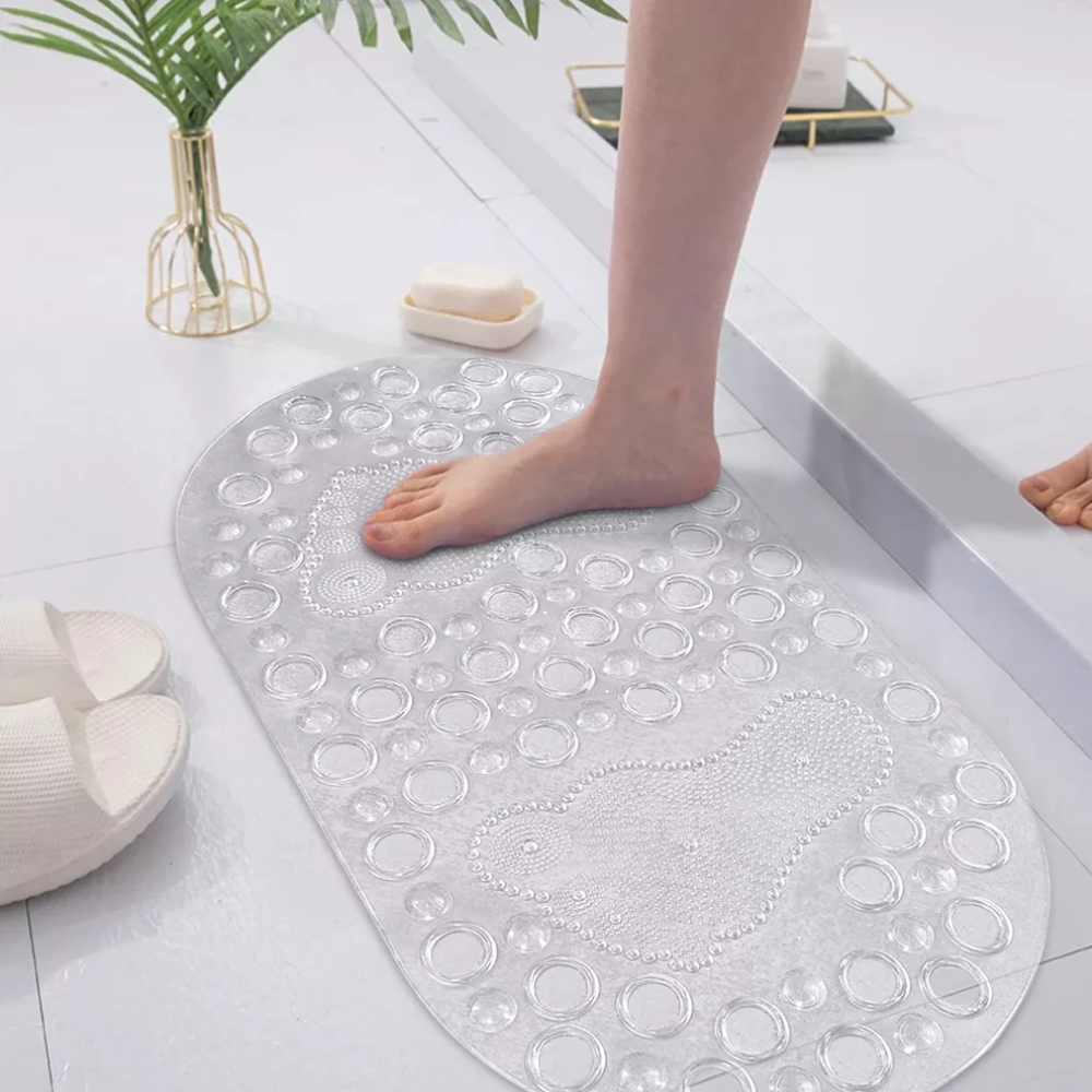 Alfombra Antideslizante Patitas Transparente