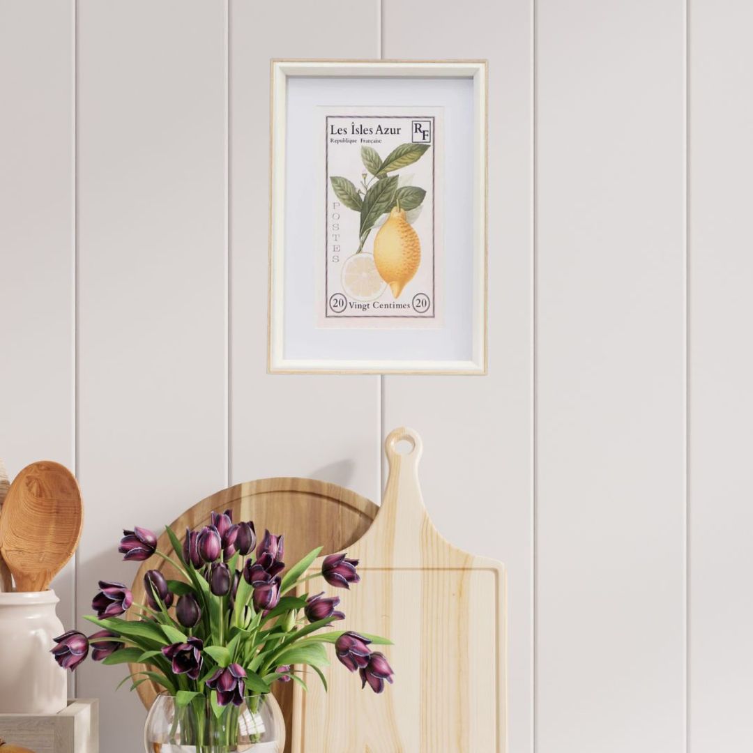 Cuadro Isles Azur 20x30 cm Marco Claro