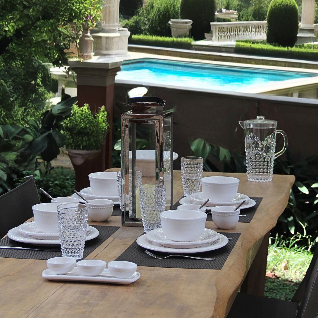 Juego 16 Piezas Queen/Vasos Altos Pelotones