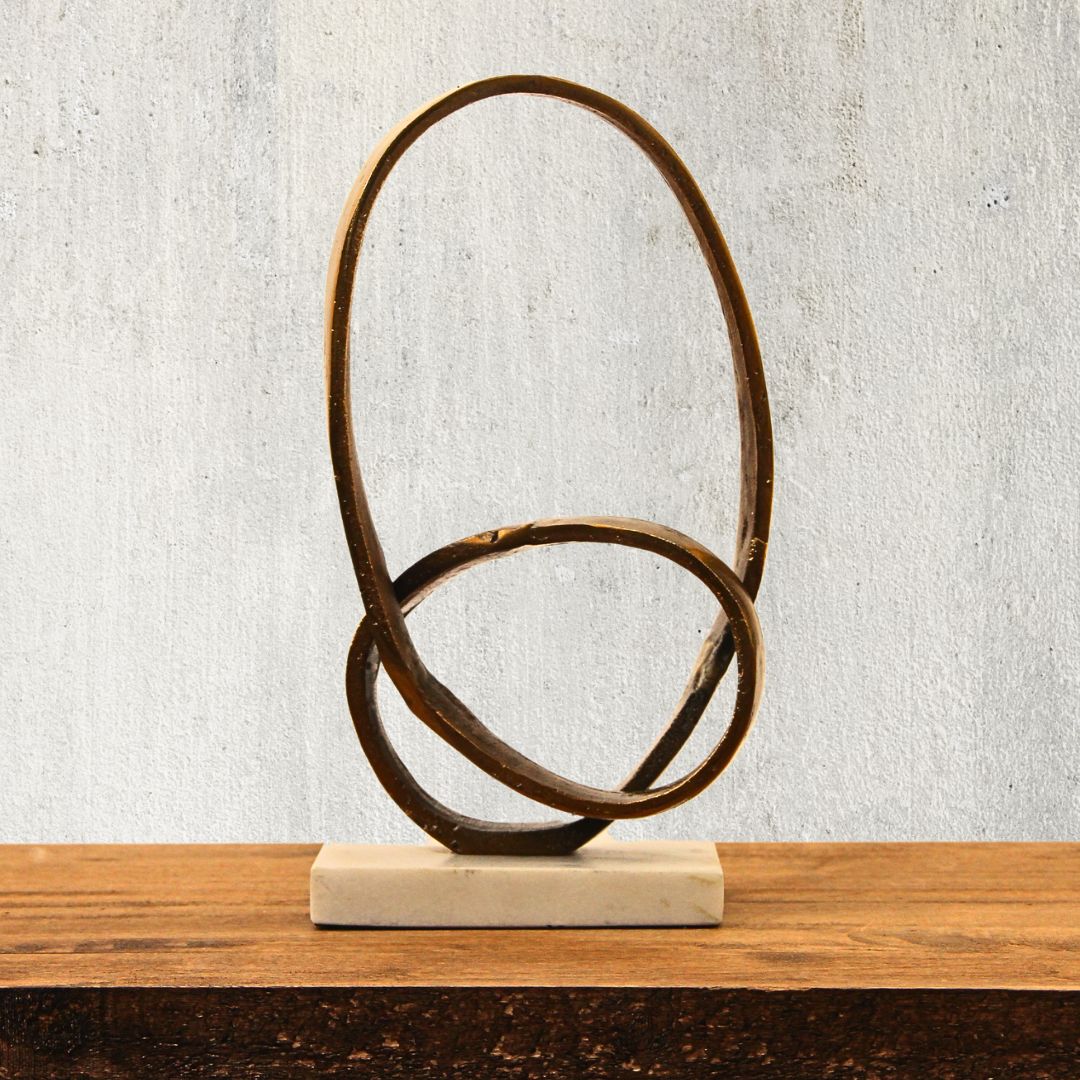 Objeto Deco Gold Circles