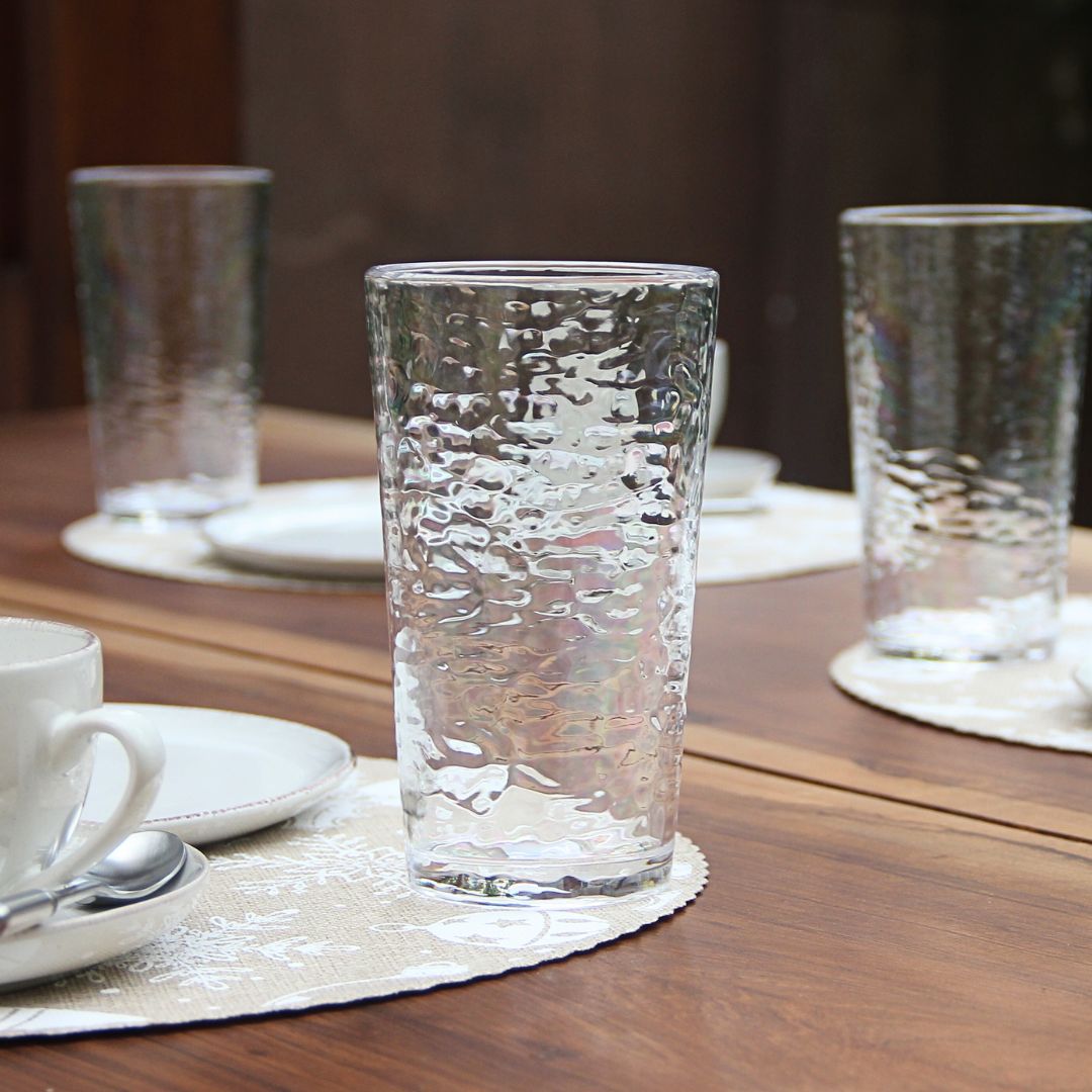 Vaso Acrilico Martele Alto