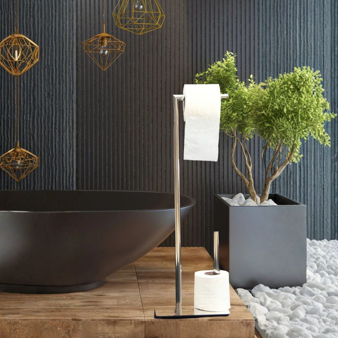 Porta Papel Higiénico Vertical Slim