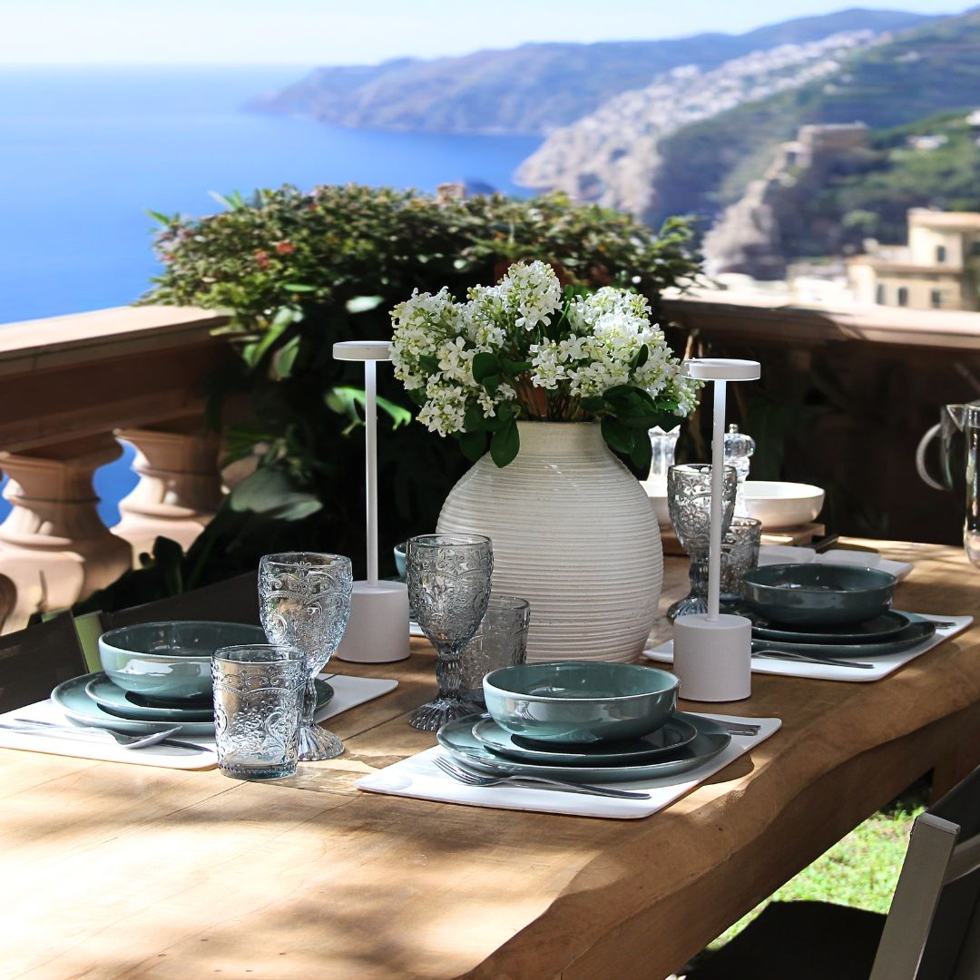 Plato Postre Positano Green