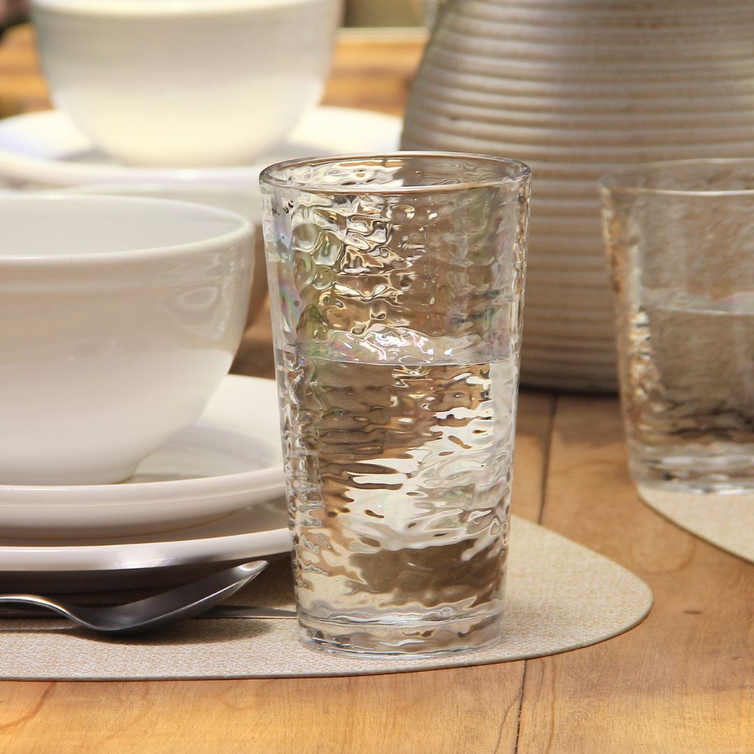 Vaso Acrilico Martele Alto