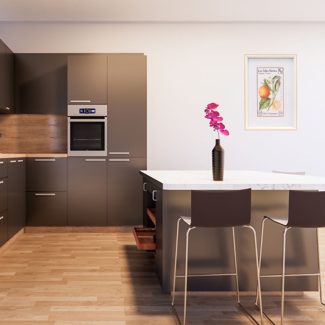 Cuadro Isles Vertes 20x30 cm Marco Claro