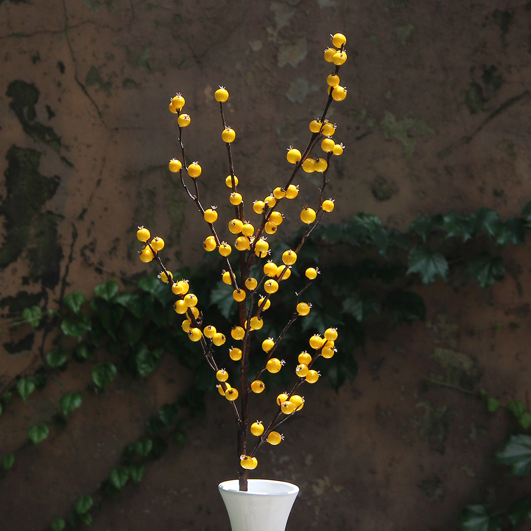 Yellow Berries Branch