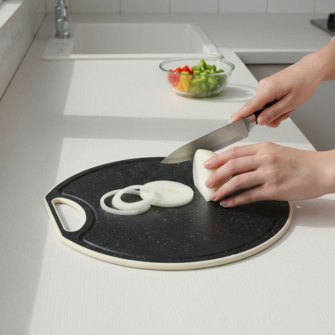 Tabla Redonda Black Luxe Chica