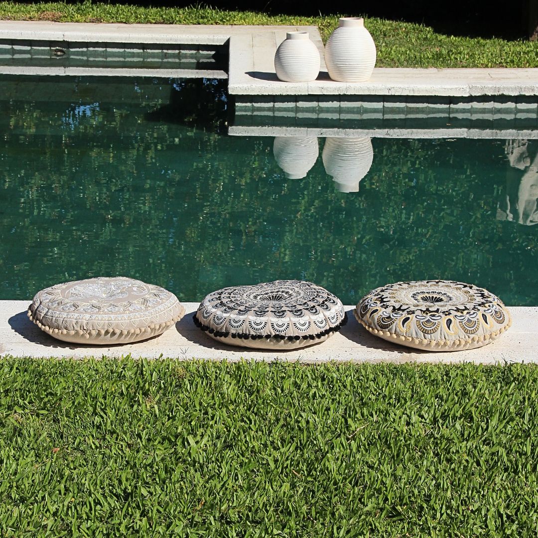 Almohadón Sendero Dorado 40 Cm