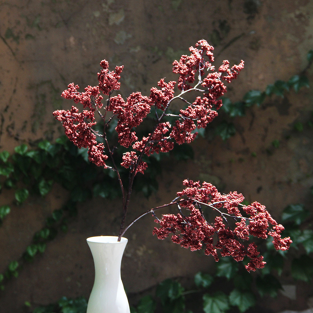 Berry Bloom Burgundy 83 cm