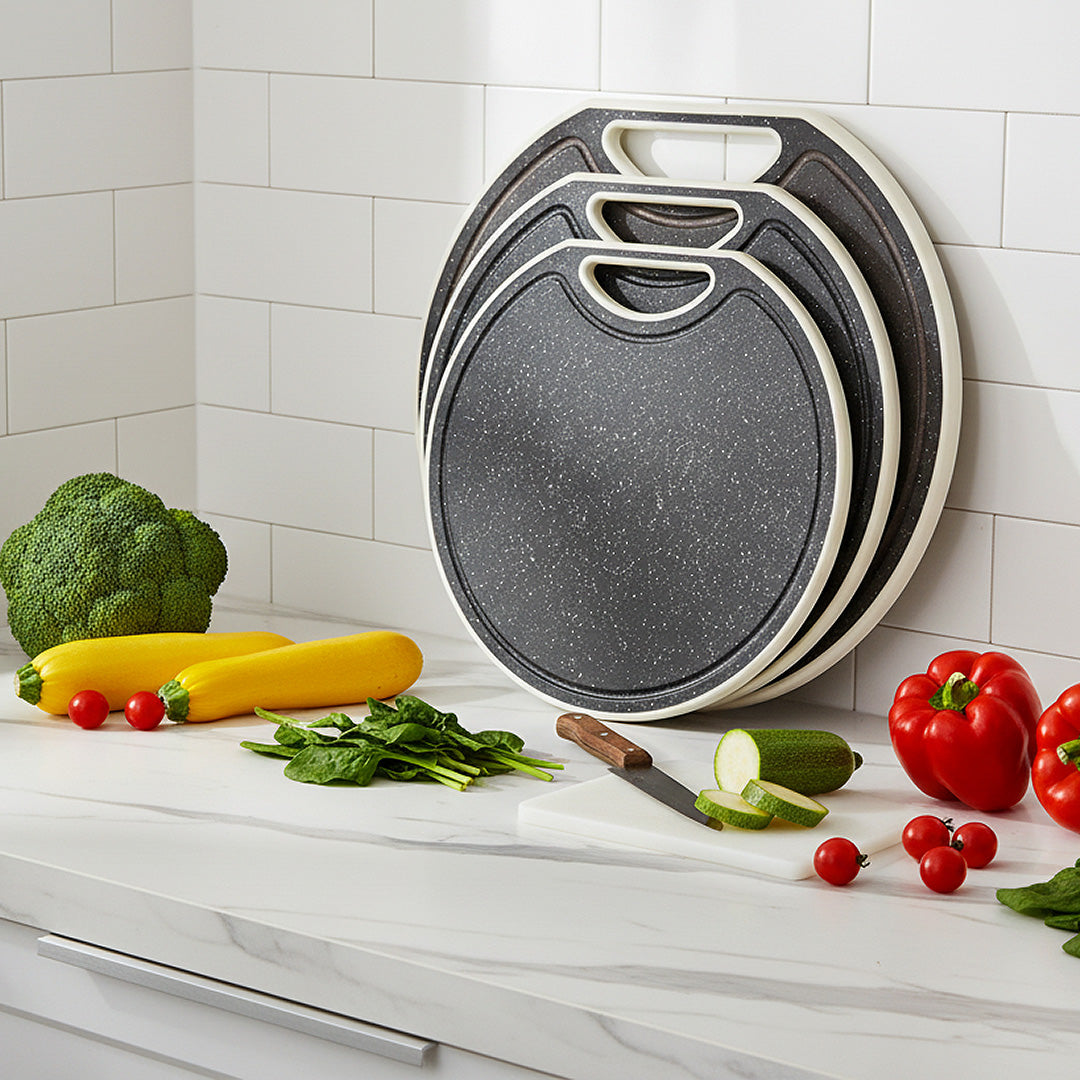 Tabla Redonda Black Luxe Mediana