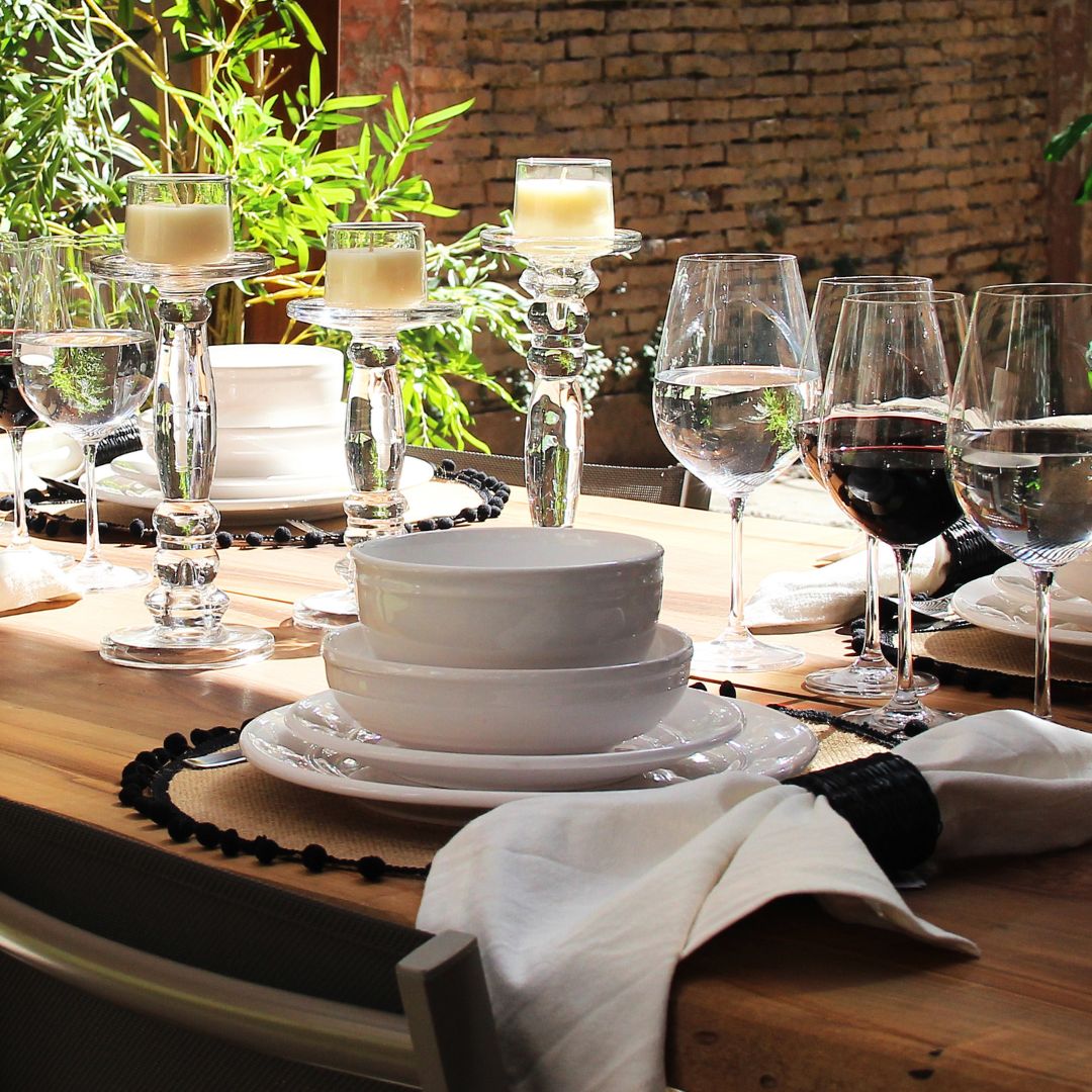 Juego 4 Piezas Lisboa Blanco