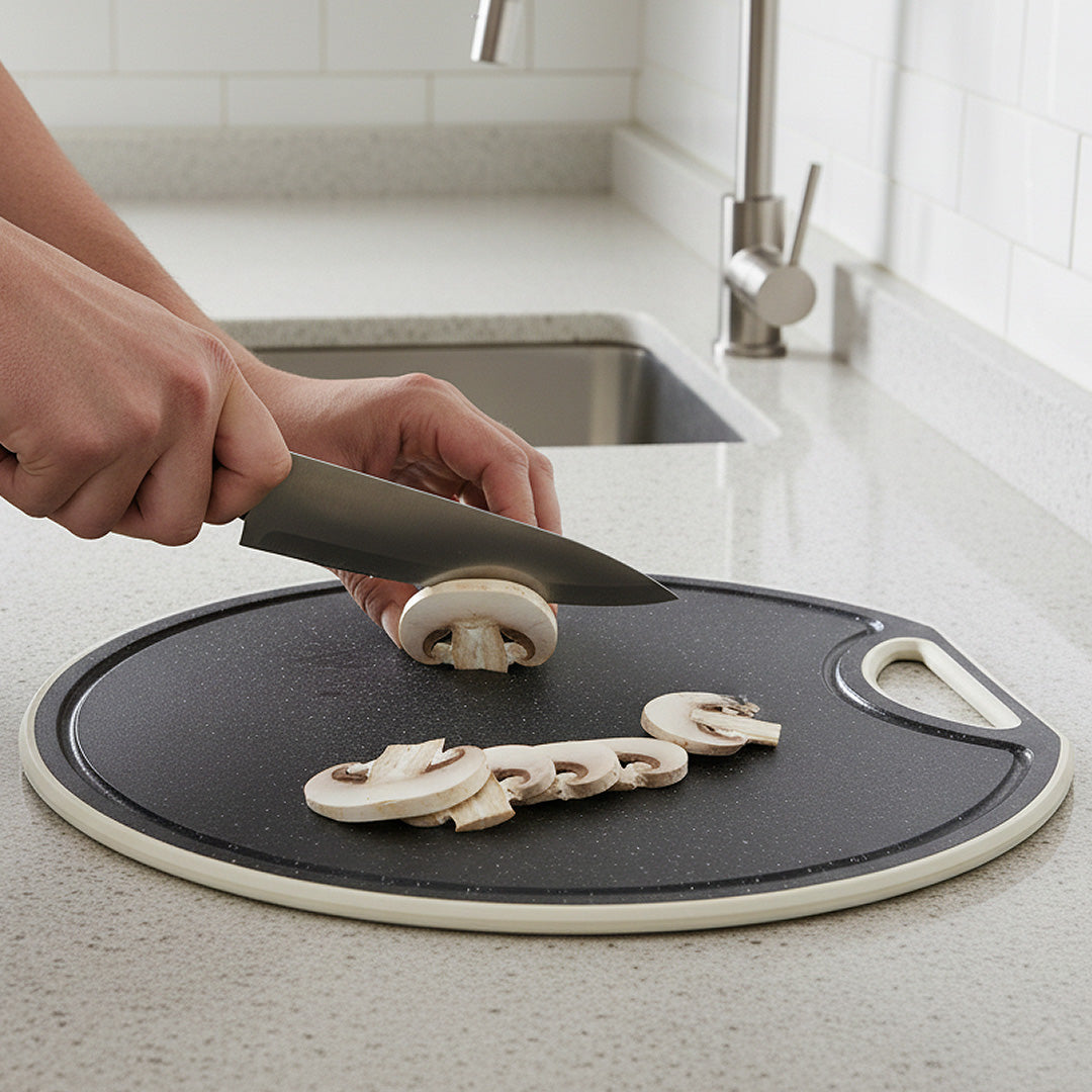 Tabla Redonda Black Luxe Mediana