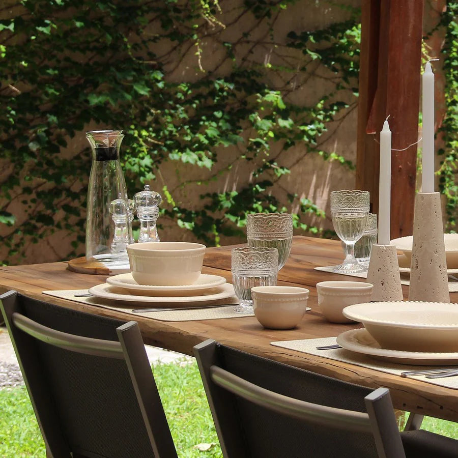 Pack 6 Platos Hondos Crema