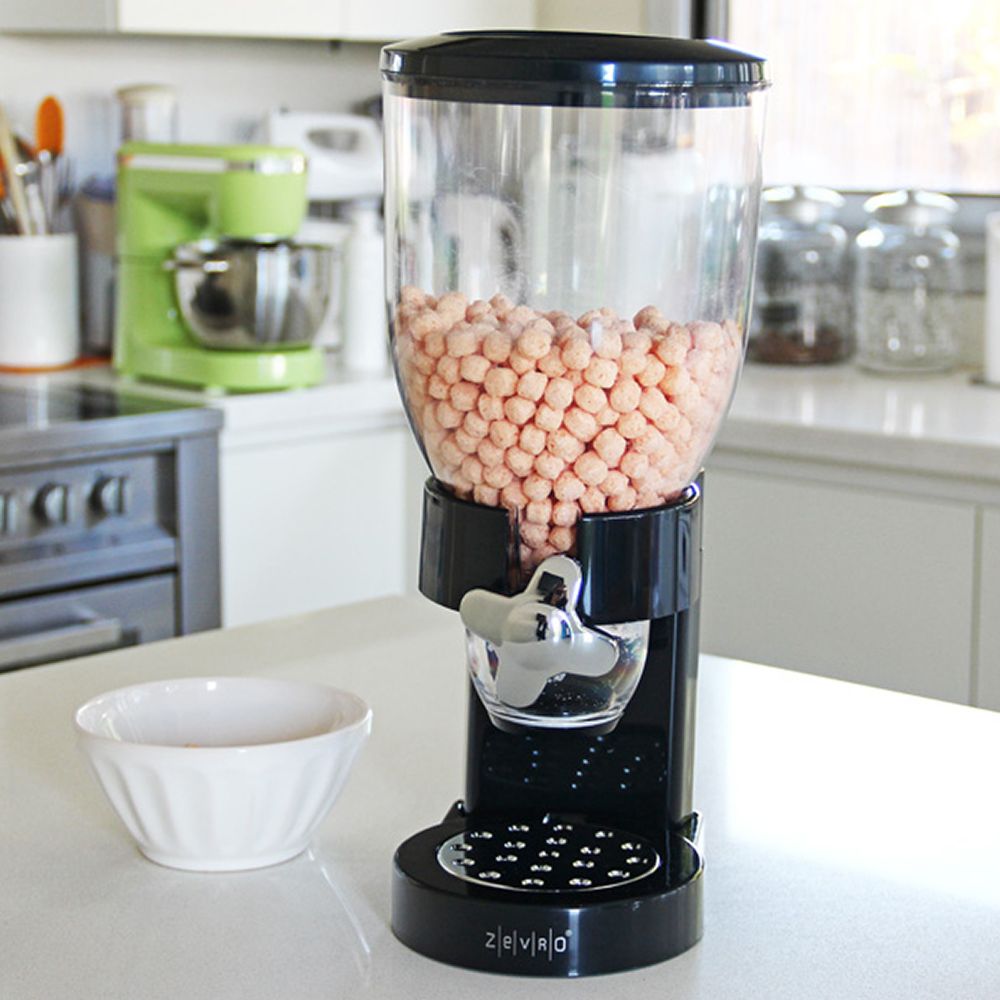 Dispenser de cereales Negro