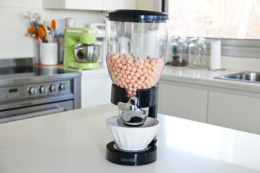 Dispenser de cereales Negro