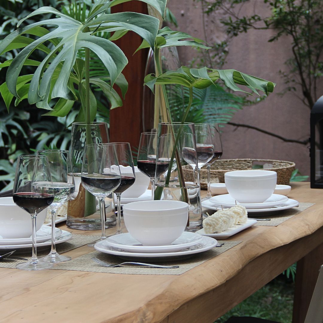 Juego 16 Piezas Lisboa Blanco con Jarro