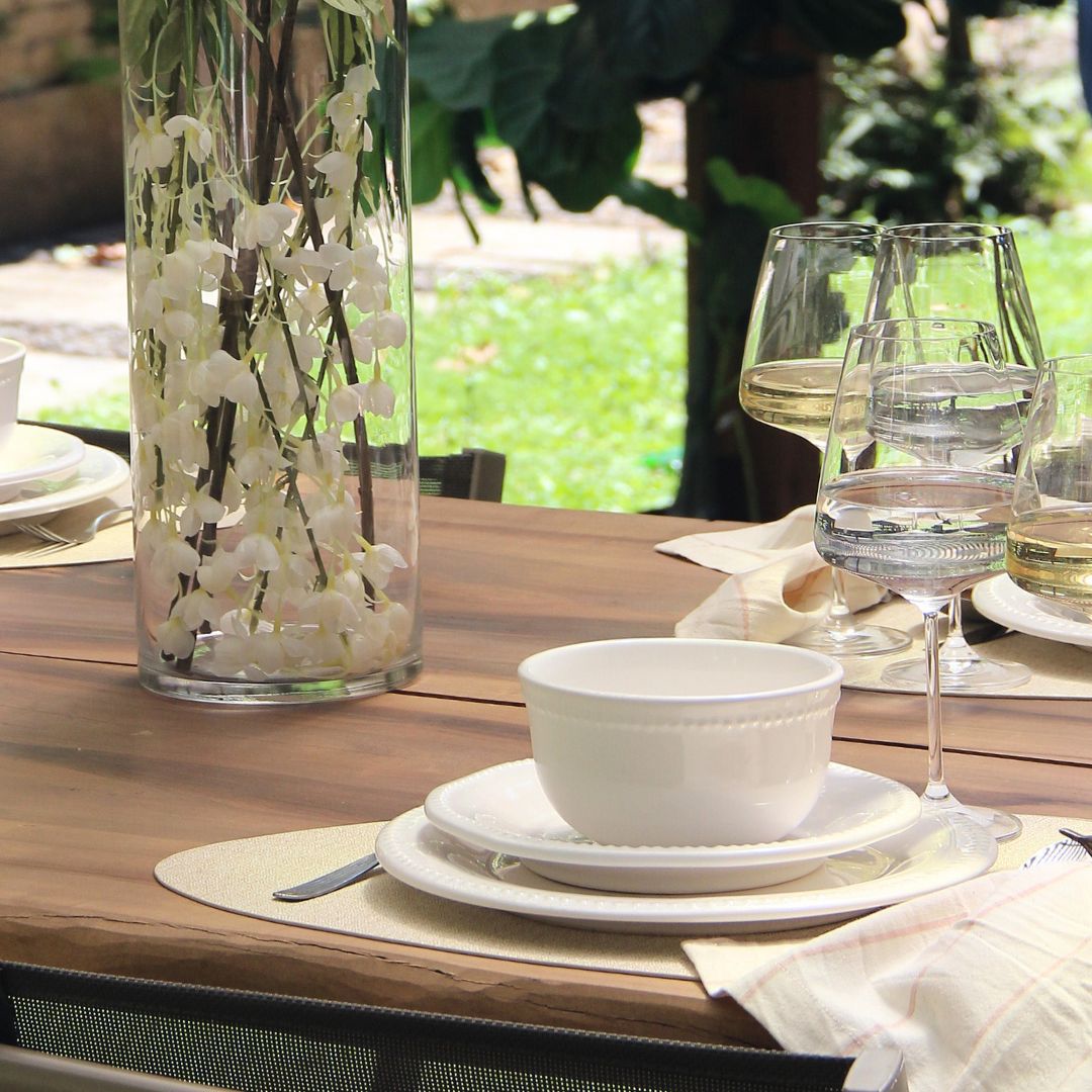 Plato Playo Queen Blanco