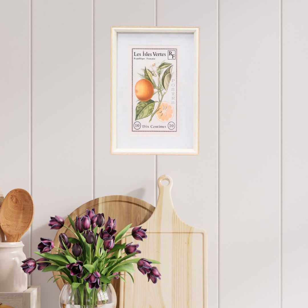 Cuadro Isles Vertes 20x30 cm Marco Claro