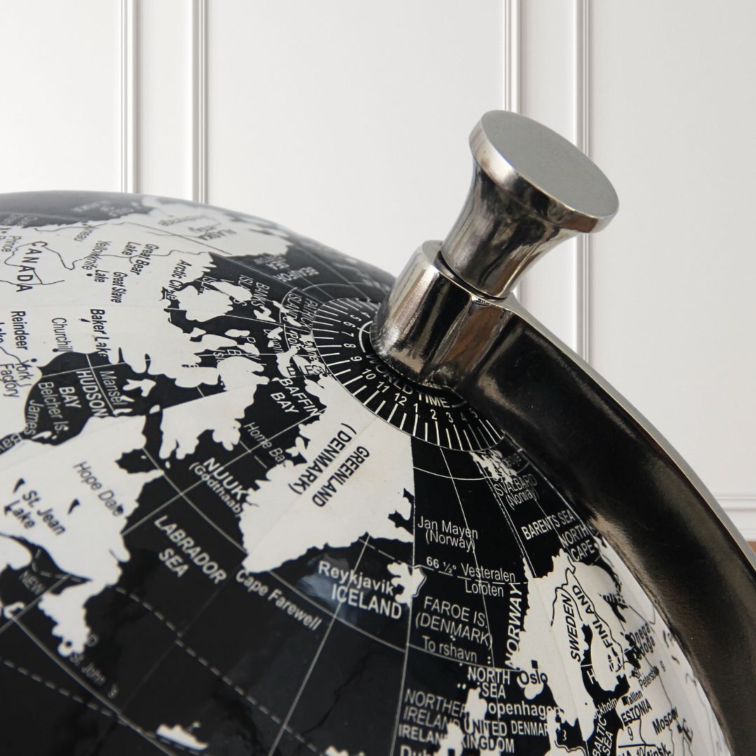 Globo Terraque B&W 41 cm