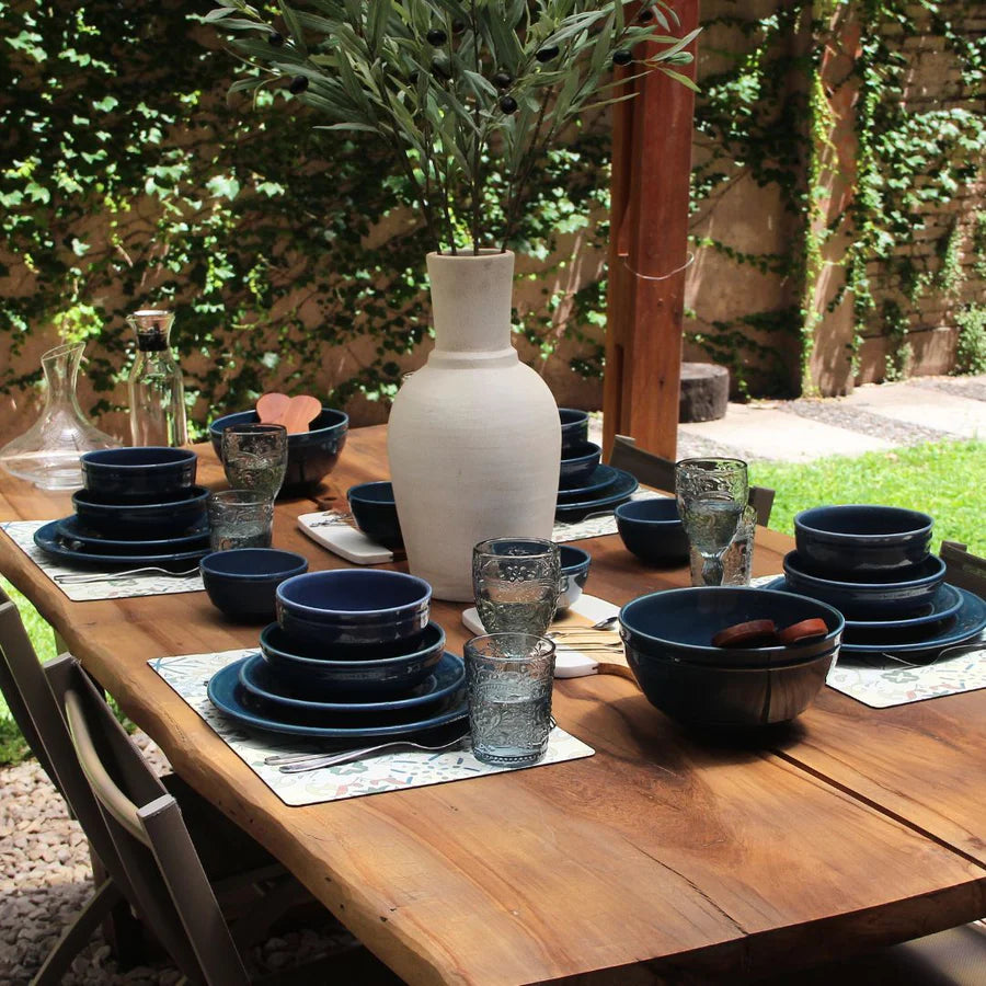 Juego de 6 Vasos Hampton Blue