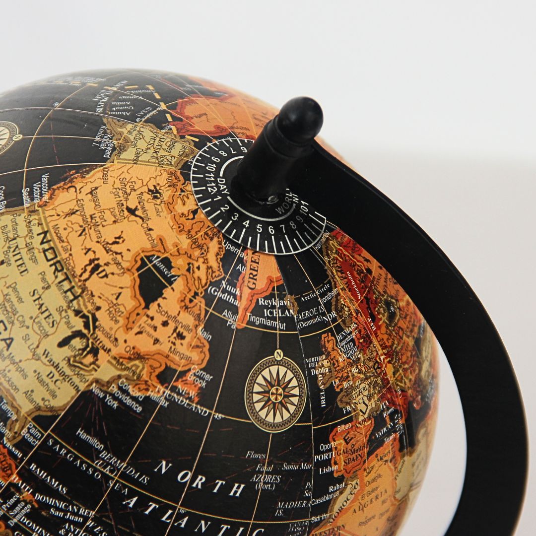 Globo Terraqueo Black 21 cm