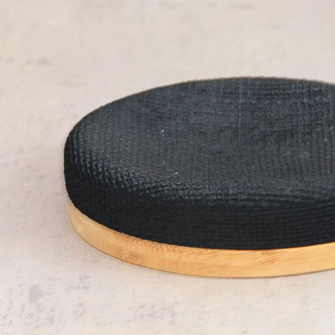 Set de Baño Root Negro x 4 Piezas