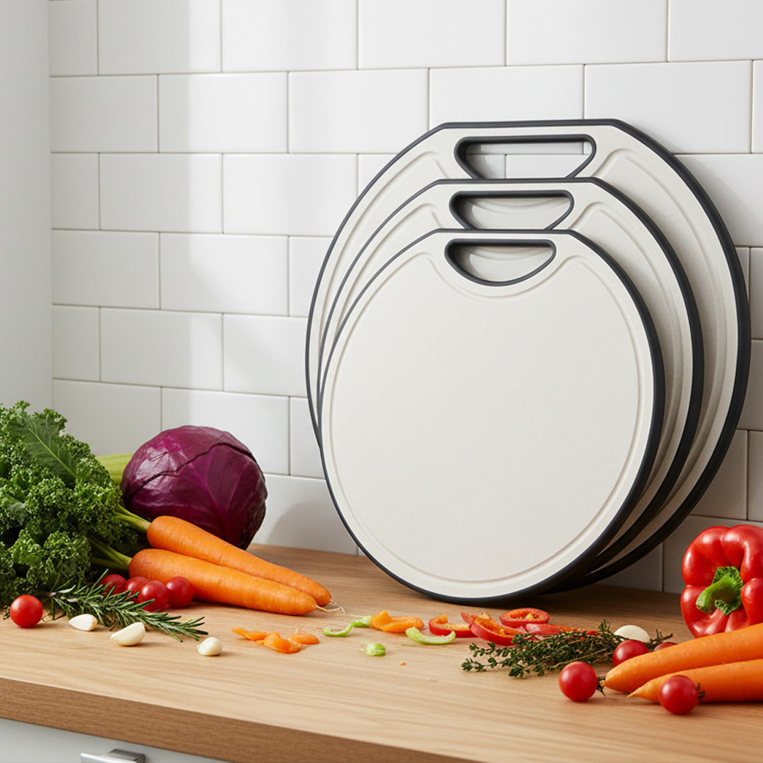 Tabla Redonda White Luxe Grande