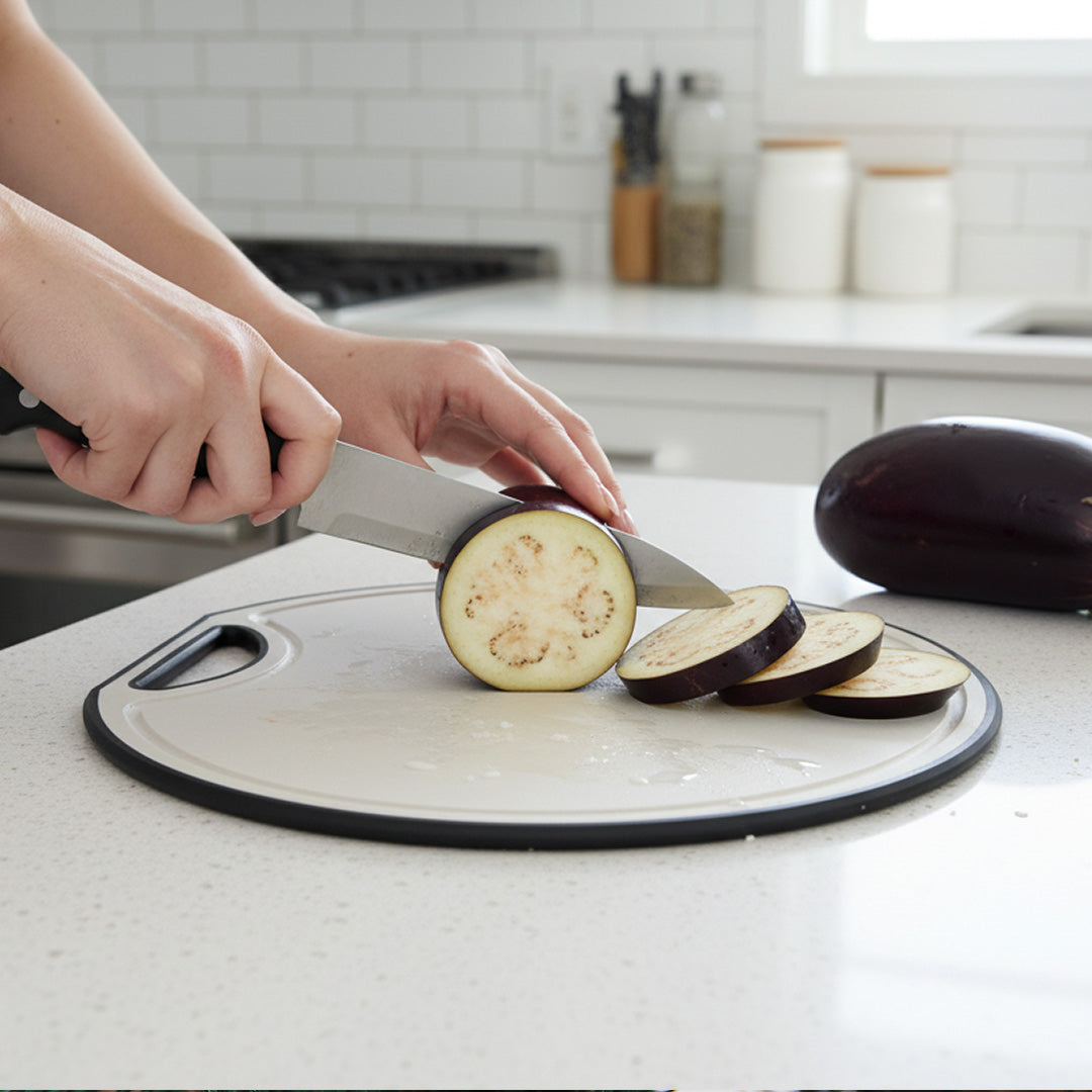 Tabla Redonda White Luxe Grande