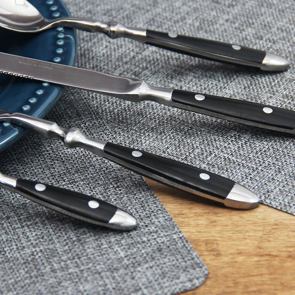 Tenedor de Mesa Bistro Negro