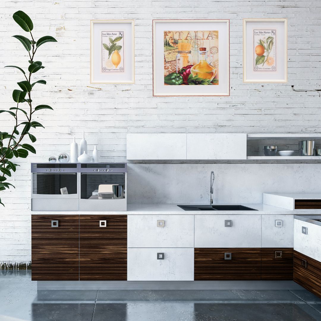 Cuadro Isles Azur 20x30 cm Marco Claro