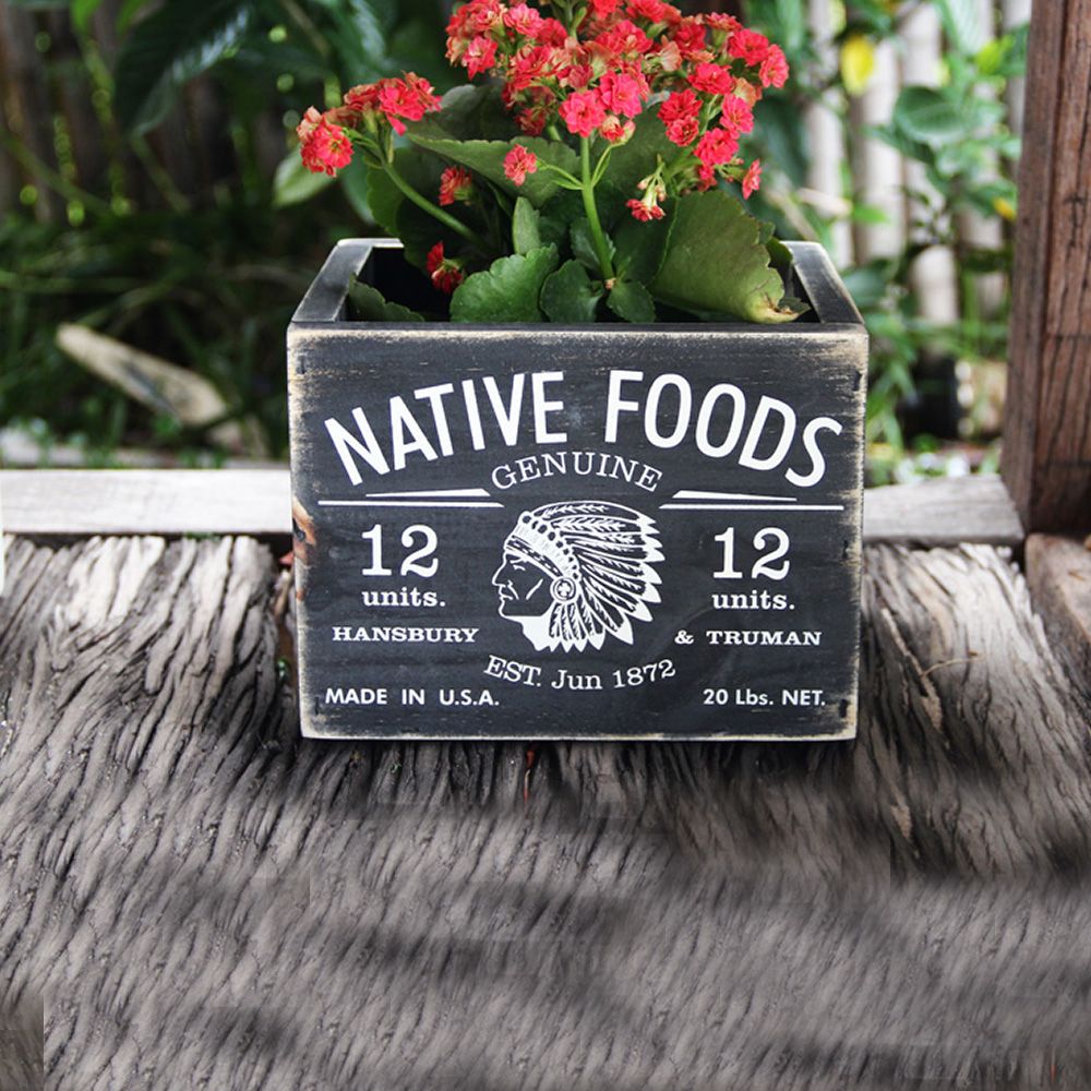 Cajón Vintage Mini Negro