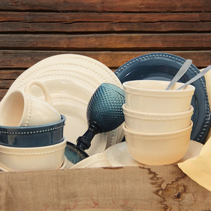 Pack 6 Bowls Queen Crema