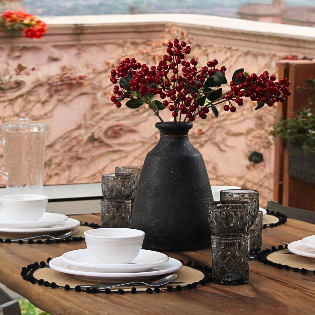 Juego 20 Piezas Lisboa/Copas y Vasos Dimaond Grey