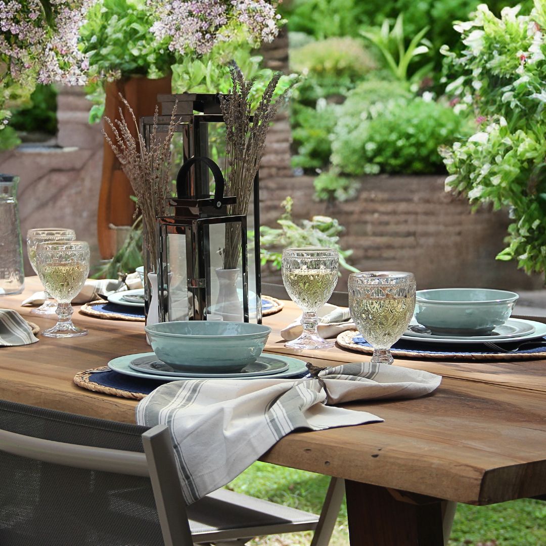 Plato Postre Melamina Verde Aqua