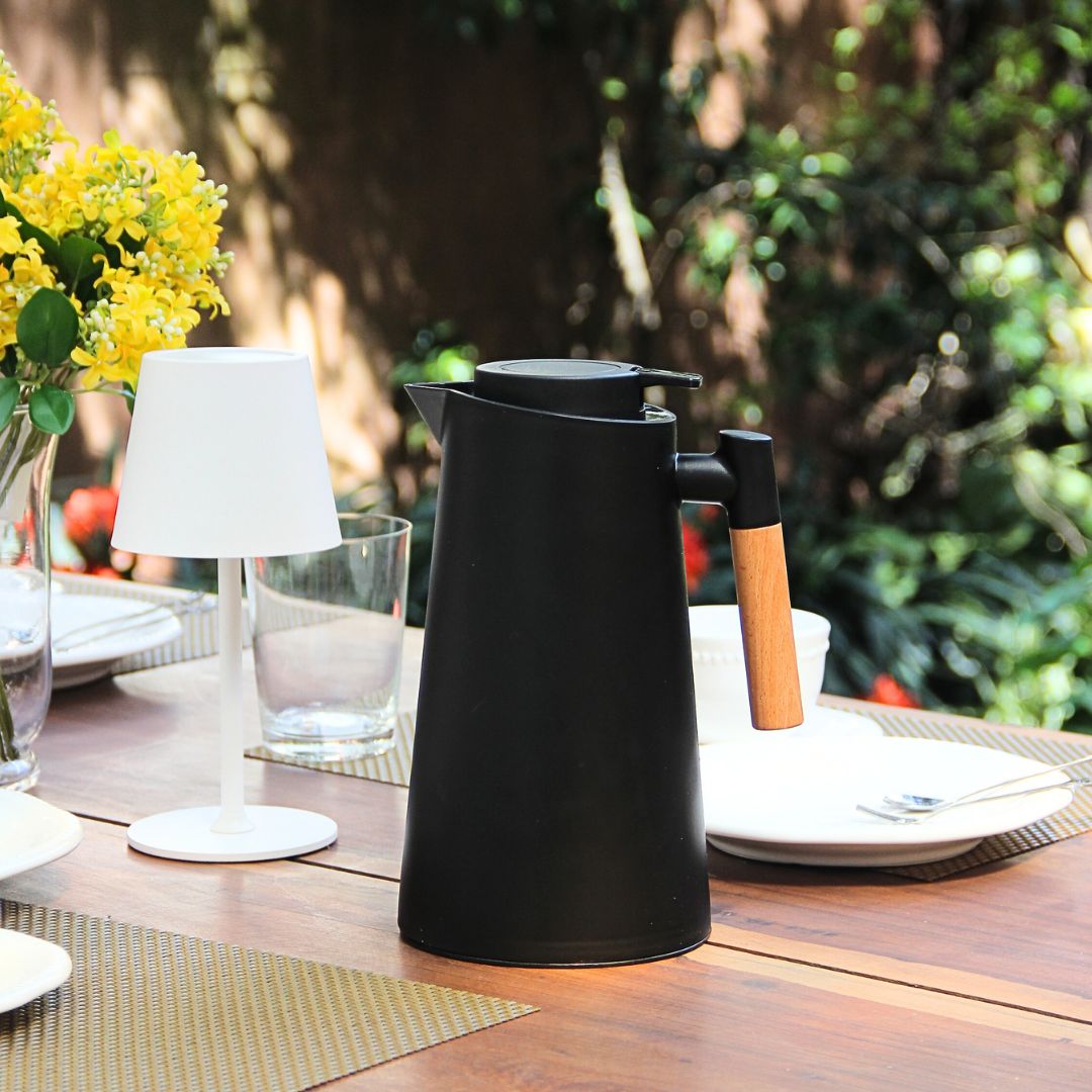 Jarra Térmica Kia Negra 1000 ml