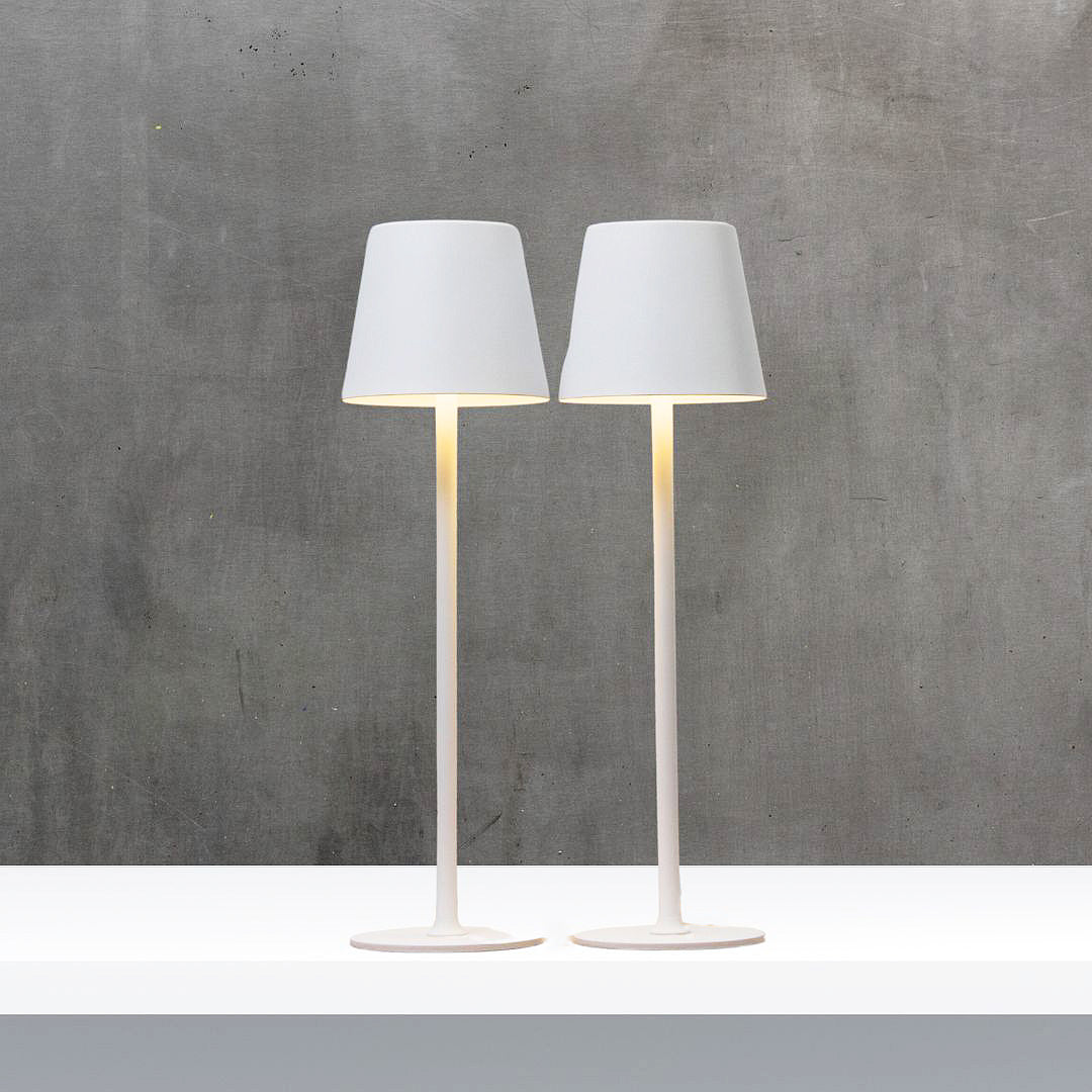 Pack 2 Lámparas Led Terra Blanca